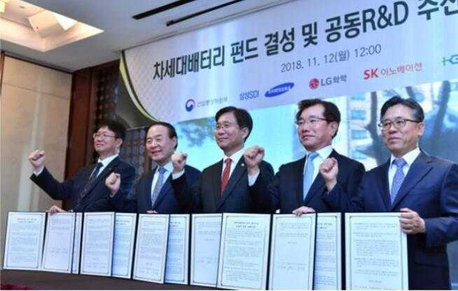 韩国三大电池厂商联手开发核心技术 欲制霸新能源行业